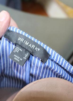 Primark красивое платье-туника на завязке с ришелье вышивкой4 фото