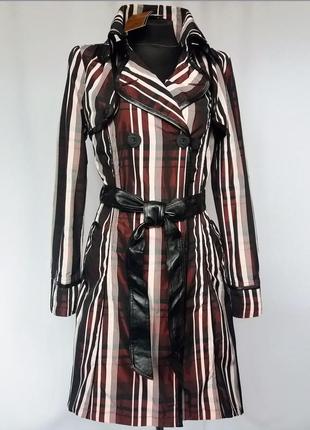 Суперціна. стильний плащ, клітина. новий, р-ри s, m, l