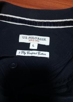 U s.polo assn котонова футболка-поло4 фото