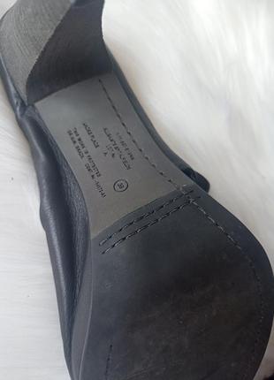 Кожаные шлепанцы 39р