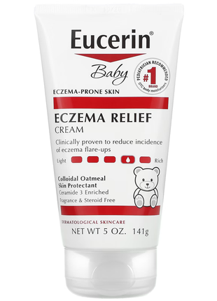 Eucerin, для детей, средство для лечения экземы в период обострений, eucerin, крем от экземы, для де