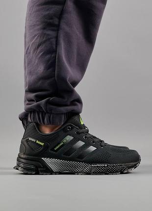 Жіночі темно сірі кросівки в сітку adidas marathon tr 26 🆕 кросівки адідас2 фото