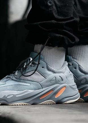 Кроссовки adidas yeezy boost 700 inertia.(осень)4 фото