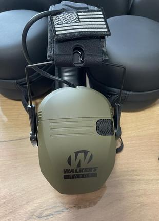 Тактичні активні навушники walkers razor+чехол