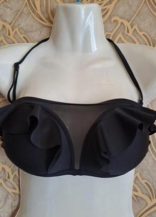 Чудовий верх від купальника super moda/moda mare італія/розмір 44