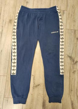 Adidas мужские байковое спортивные штаны брюки eb94431 фото
