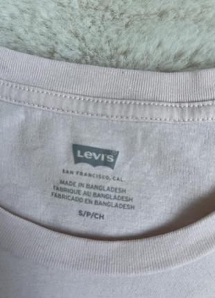 Levi's женская фирменная футболка оригинал р. s7 фото