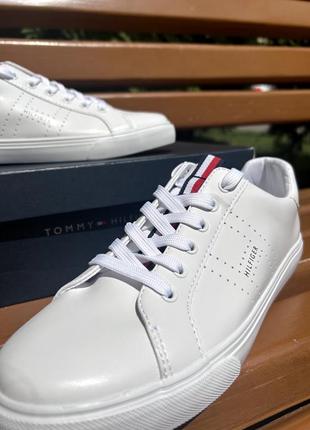 Женские белые кеды tommy hilfiger lamiss 40, 41, 42 размер