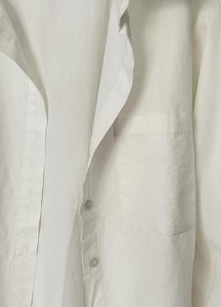 Рубашка базовая белая boohoo m/l2 фото