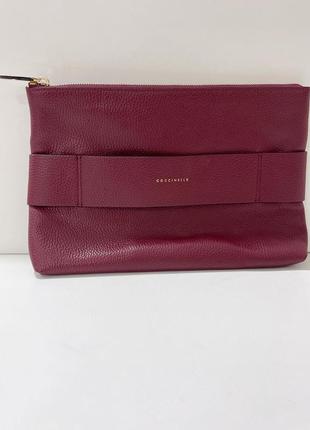Кожаный клатч coccinelle оригинал