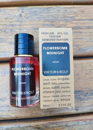 Vlктоr & rolf flowerbomb midnight tester lux, жіночий, 60 мл1 фото