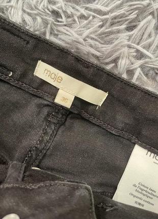 Стильные укороченные джинсы maje2 фото