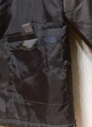 Куртка мальчуковая осенняя на синтапоне на 12 лет4 фото