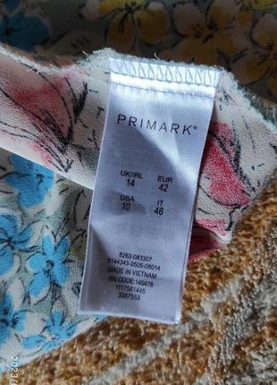 Подовжена блузка з квітами primark4 фото