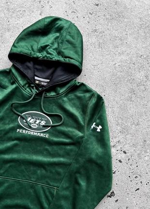 Under armour jets performance nfl hoodie толстовка6 фото
