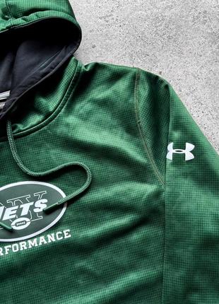 Under armour jets performance nfl hoodie толстовка7 фото