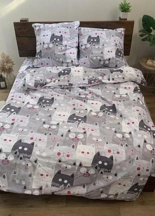 Комплекты постельного белья коты3 фото
