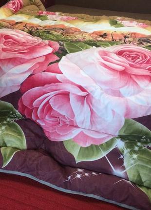 Красивые качественные тёплые одеяла (зима) евро, 2х и полуторные!разные расцветки!1 фото