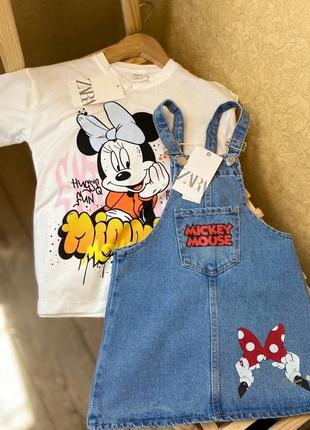 Джинсовий дитячий сарафан