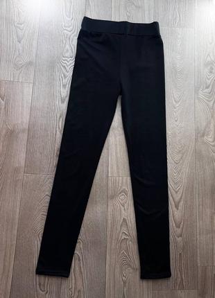 Шикарные черные лосины леггинсы