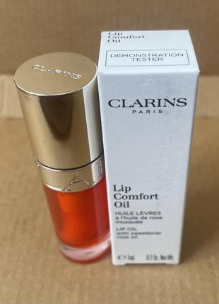 Clarins lip comfort oil масло-блеск для губ #05 apricot1 фото