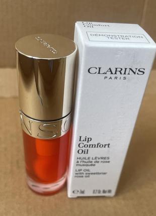 Clarins lip comfort oil масло-блеск для губ #05 apricot3 фото