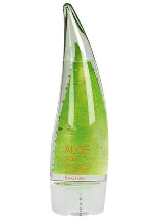 Пенка для умывания с экстрактом алоэ вера holika holika aloe facial cleasing foam 150ml1 фото