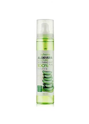Мист для лица с экстрактом алоэ farm stay la ferme aloe vera moisture soothing mist 120ml