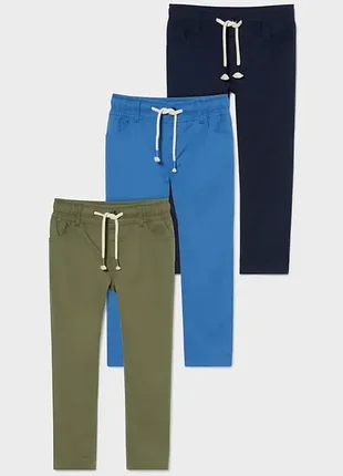 Бавовняні брюки чиноси брючки тканєві штани c&a cunda palomino