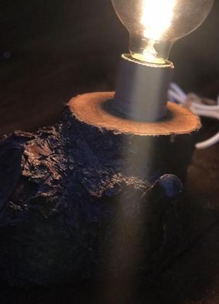 Светильник made wood бра ночник настольная hand made лампа настольная деревянный...