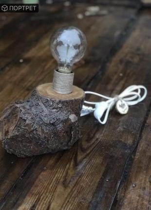 Светильник made wood бра ночник настольная hand made лампа настольная деревянный...