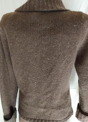 Свитер джемпер пуловер шерсть +кашемир 3