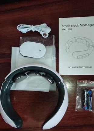 Массажер для шеи smart neck massager hx-1680 6 режимов3 фото