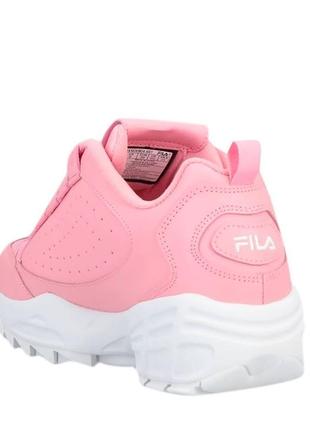 Fila disruptor   нові рожеві шкіряні жіночі кросівки розмір 39(маломірять на 38)3 фото