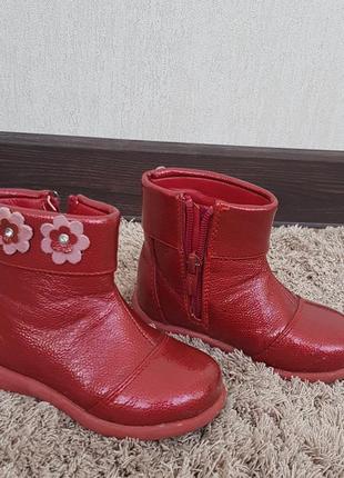 Дитячі осінні чобітки на дівчинку