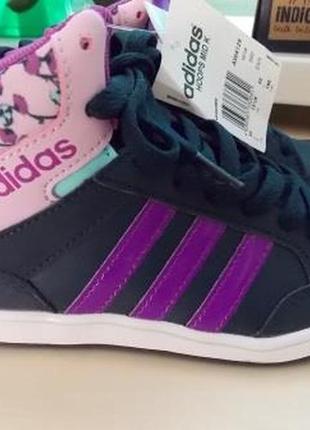 Фирменные кроссовки сникерсы аdidas neo р-р 32 оригинал.распродажа!!!