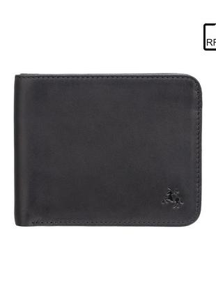 Гаманець чоловічий visconti vsl35 trim c rfid (black-orange)