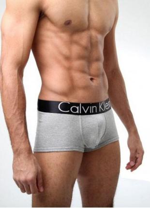 Набор мужских боксеров calvin klein steel black2 фото