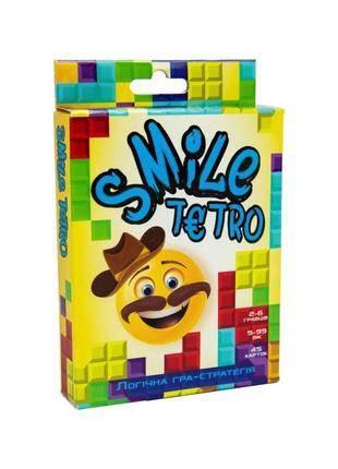Настільна гра "smile tetro" strateg 30280 українською мовою