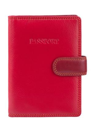 Обкладинка для паспорта visconti rb75 sumba (red multi)