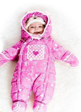 Зимовий комбінезон (комплект) deux par deux canada  3м  56/60