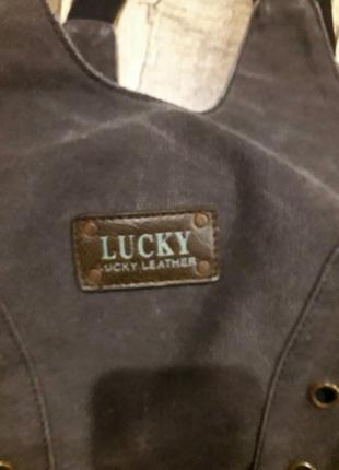 Стильна фирменная сумка lucky