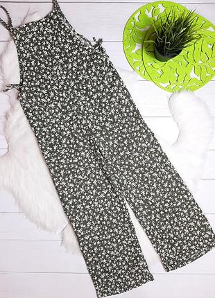 Ромперы комбезы кюлотами zara в цветочный принт и однотонный желтый