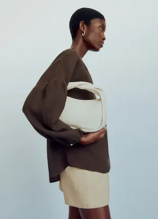 Лляна блуза massimo dutti