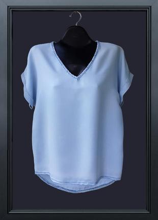 Блузка/футболка, супер софт зі спущеним рукавом на манжеті оверсайз