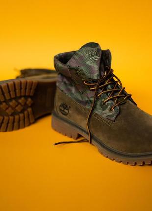 🌠timberland military brown🌠 крутые осенние мужские ботинки тимберленд милитари3 фото