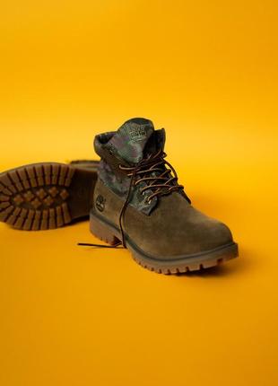 🌠timberland military brown🌠 крутые осенние мужские ботинки тимберленд милитари7 фото