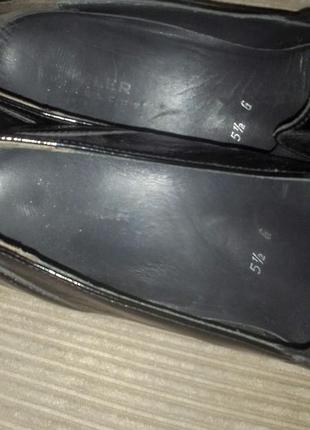 Кожаные туфли semler, размер 39 (25,5 см)5 фото