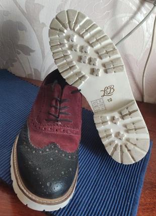 Крутячие туфли london brogues handcrafted-5 фото