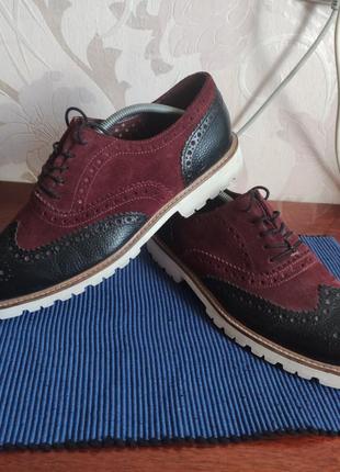 Крутячие туфли london brogues handcrafted-